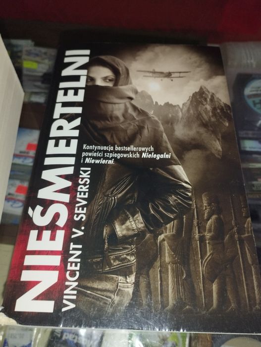 Książka ,, Nieśmiertelni " Vincenta Severskiego