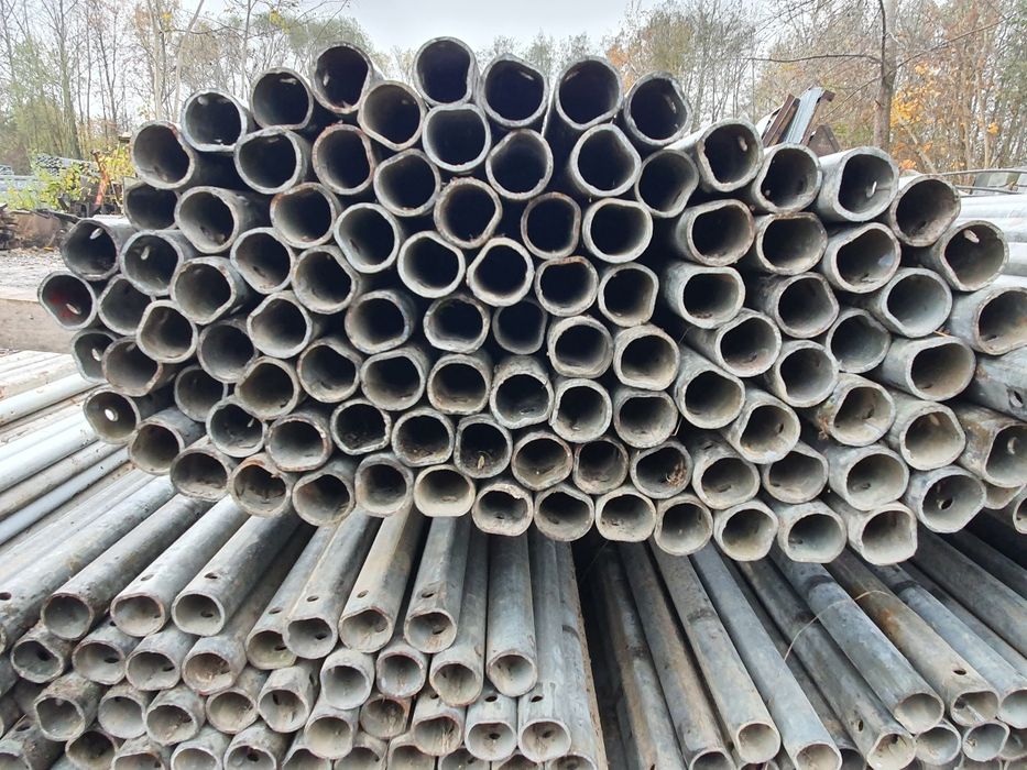 Rura ocynkowana  fi 36 grubościenna słupek ogrodzeniowy tunel