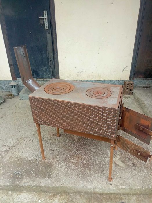 Буржуйка металева