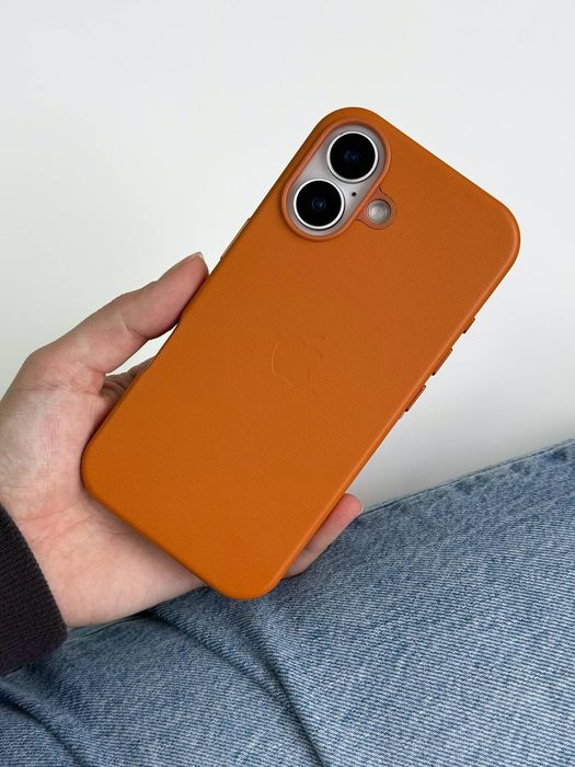 Шкіряний чохол leather case чехол iPhone 17 Pro Max | айфон про макс