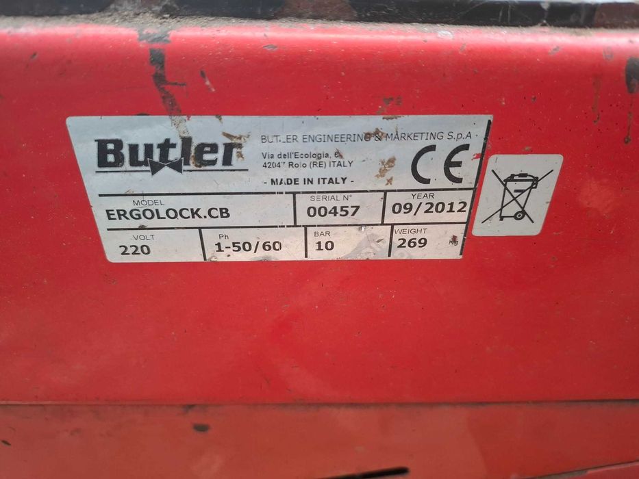 MONTAŻOWNICA do opon wulkanizacja Butler Ergolock CB corghi hofmann