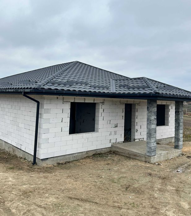 Металочерепиця та металопрофіль металевий сайдинг блок хаус євробрус