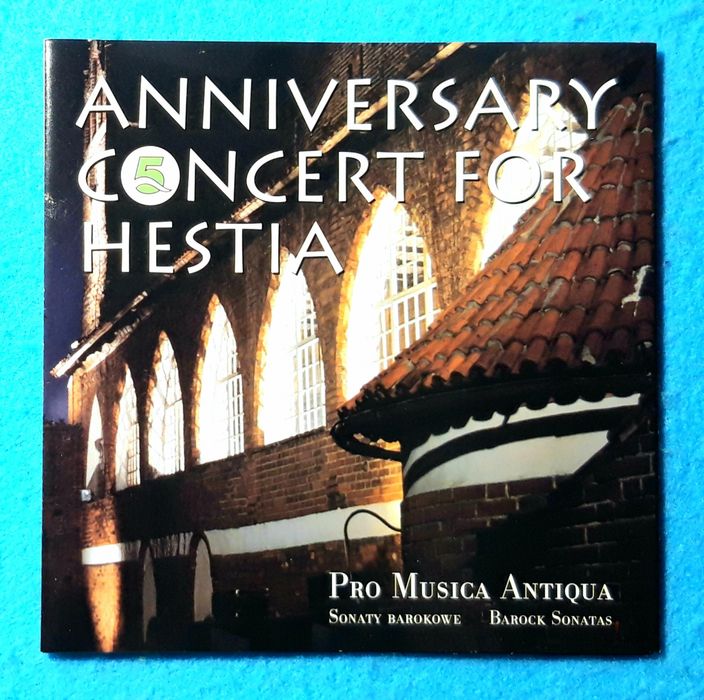 Anniversary Concert For Hestia - Pro Musica Antiqua Barock Sonatas CD