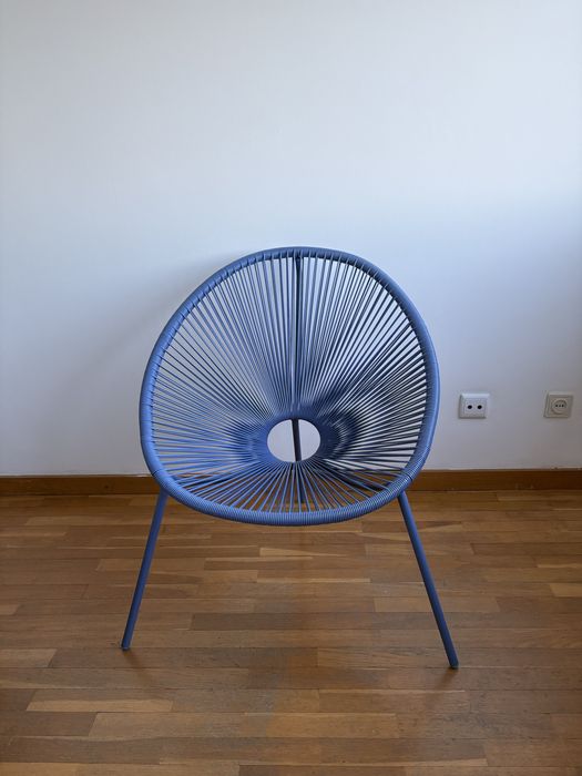 Cadeira exterior oval