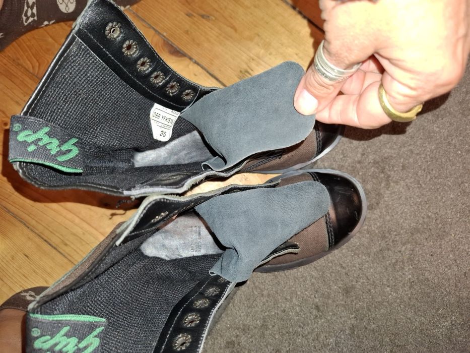 Getta Grip buty glany na 10 dziurek punk rock, 36