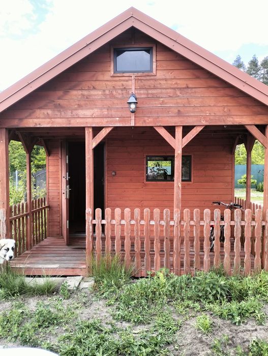 Domek drewniany letniskowy do przeniesienia