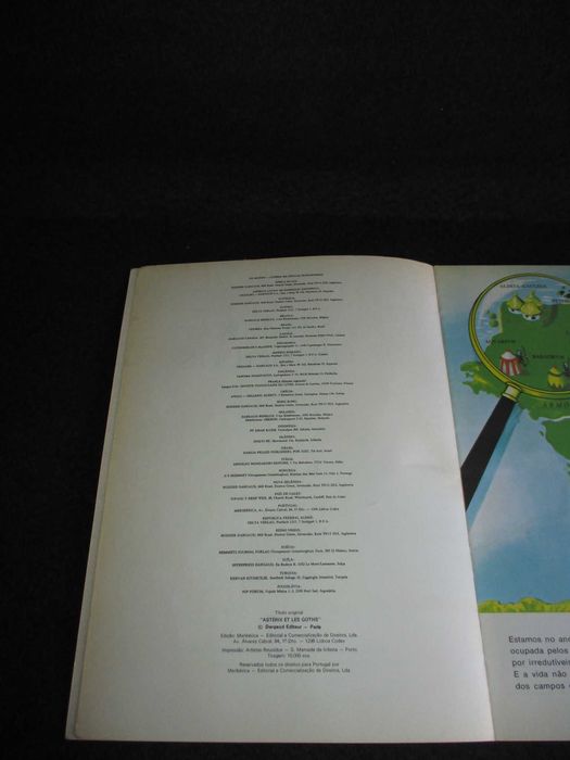 Livro BD Astérix e os Godos René Goscinny