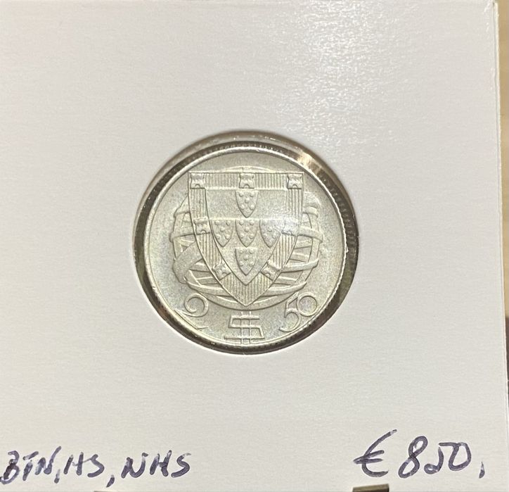 Moeda 1886 - 2$50 Escudos 1937 - RARA