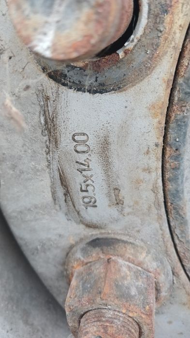 Диск 19.5  14.00  резинв 445/435.