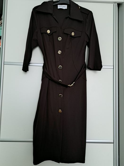 Sukienka czekoladowa Botega