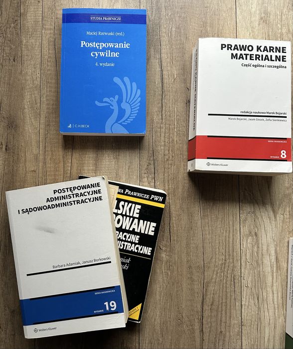 Książki na studia prawnicze prawo C.H. Beck Wolters Kluwer
