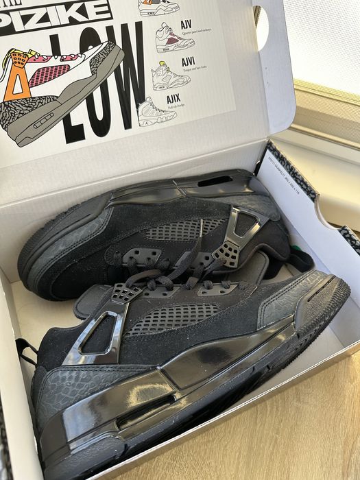 Jordan Spizike Low Black / Anthracite — НОВІ, оригінал