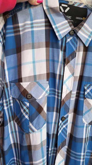 Koszule długi rękaw krata