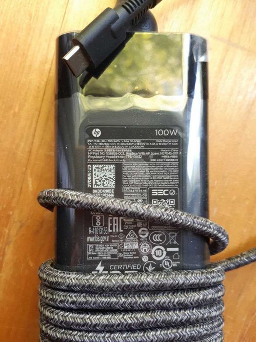 Блок живлення HP 45 w, 65w, 100w Type-C