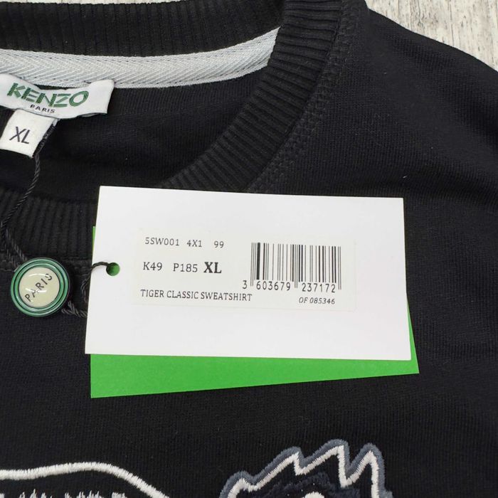 Kenzo Tiger Classic Sweatshirt 5SW001 bluza bez kaptura rozmiar XL