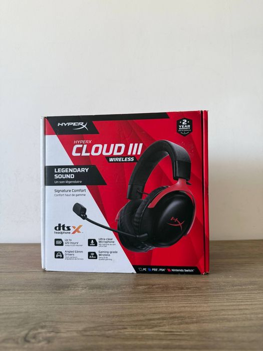 Słuchawki HyperX Cloud III Wireless