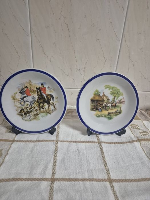 Dois pratos pequenos