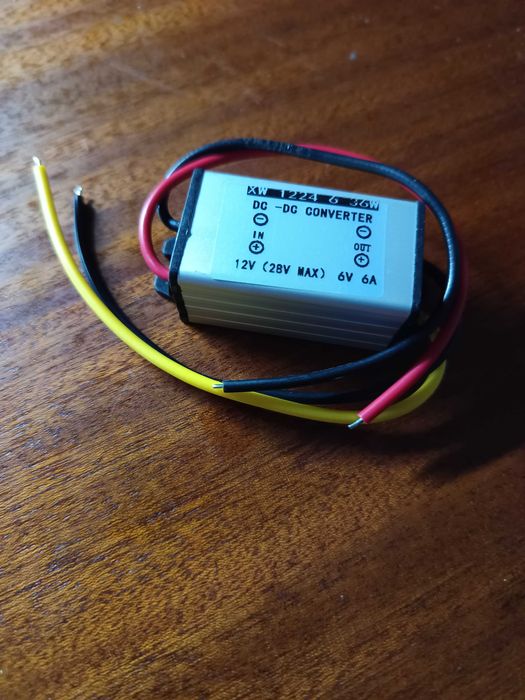 Conversor 12V para 6V 6A 36W (para despachar)