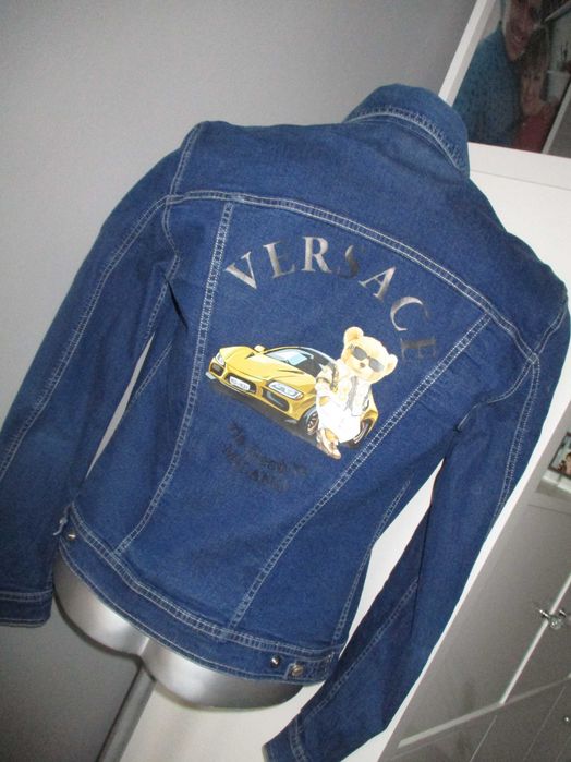 Versace Jeans Couture kurtka jeansowa rozm M