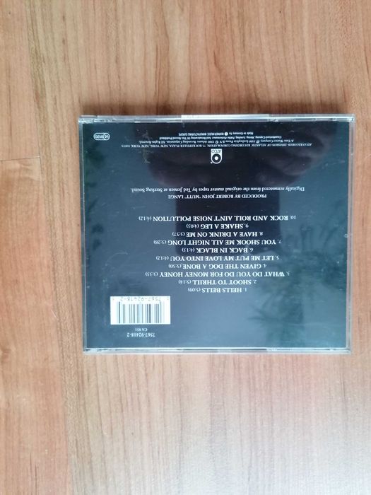 AC/DC - Back In Black płyta CD