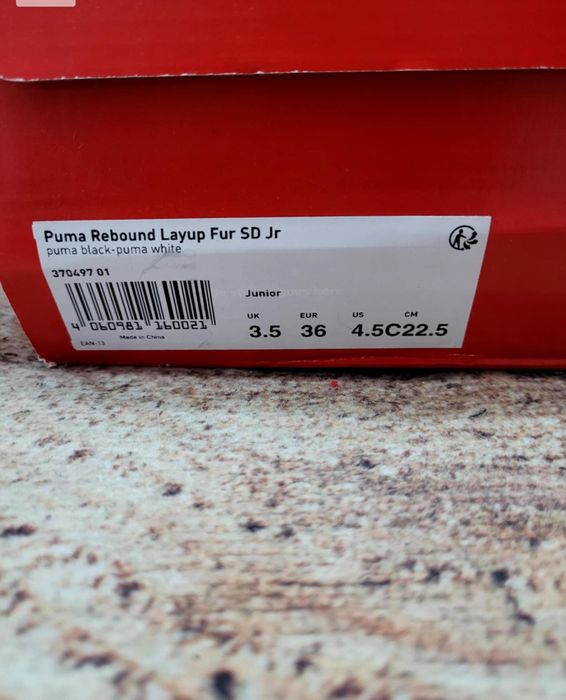 Nowe oryginalne buty zimowe Puma r.36