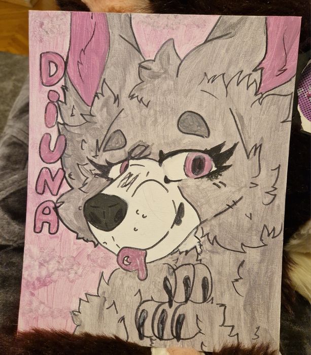 Fursuit głowa ogon łapy obrazek