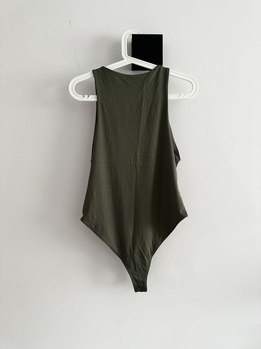 Body khaki Zara Basic top
