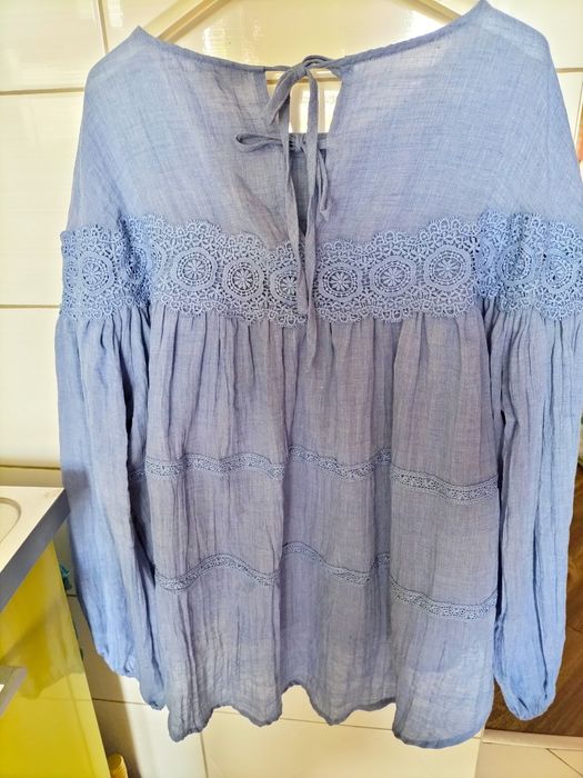 Bluzka koronka Gioya co oversize