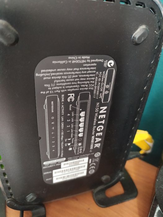 Router / modem nośnik internetu