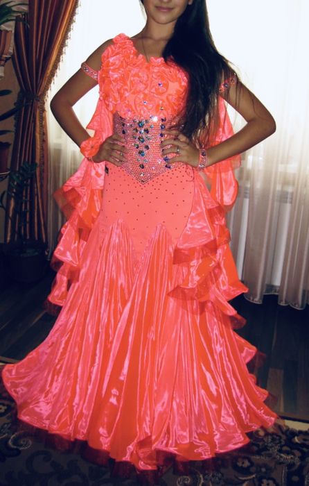 Платье стандарт для бальных танцев