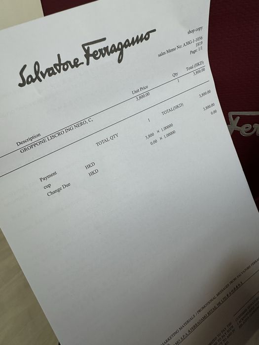 Pasek Salvatore Ferragamo