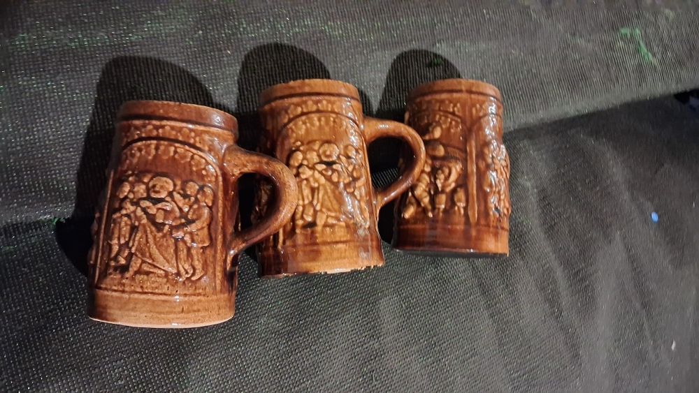 Stary kufel PRL 3 sztuki