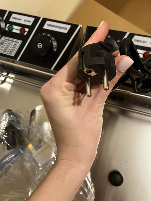 Fritadeira VEVOR Double Deep Fat Fryer Large 5000W