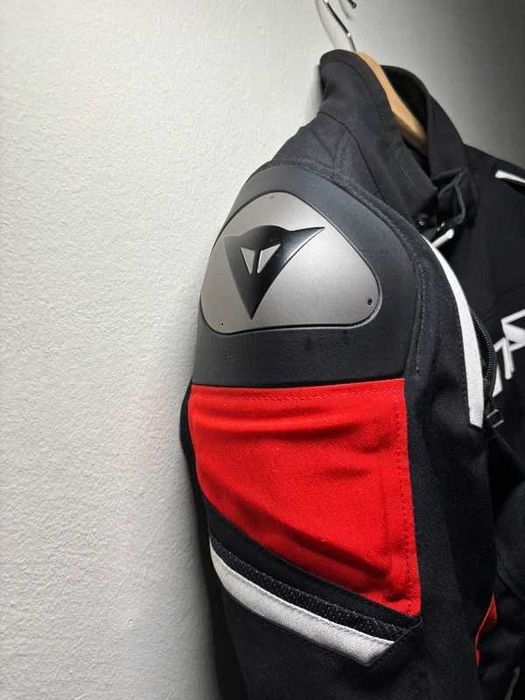 Casaco DAINESE Racing 3 D-Dry Black / Red