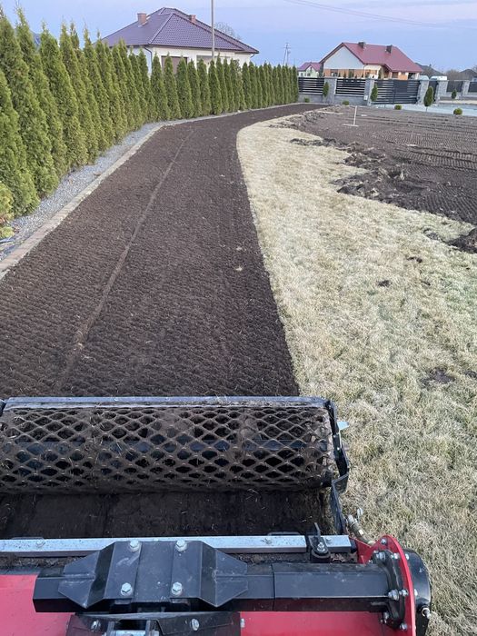 Usługa glebogryzarką separacyjną 1-1,5zl m2