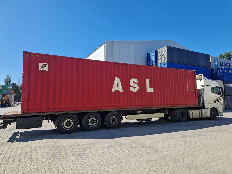 Kontenery 20DV 20HC 40DV 40HC | tani transport + HDS