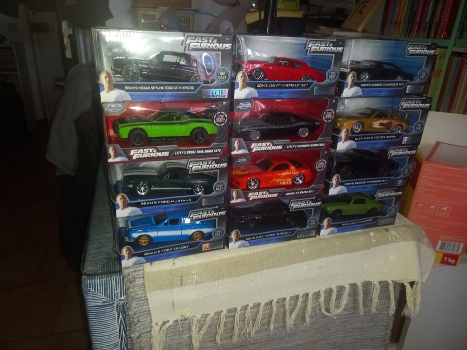 Miniaturas Fast and Furious
