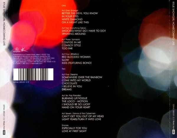 Kylie Minogue ‎– Showgirl Homecoming Live (2CD)