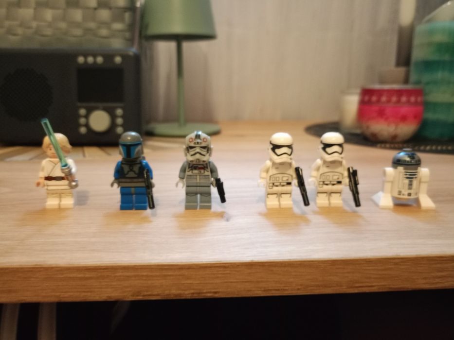 Oryginalne figurki LEGO Star Wars komplet 6