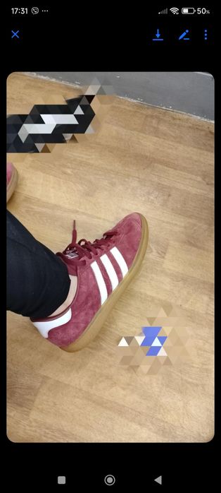 Мужські фірмові кросівки Adidas на 41 р.