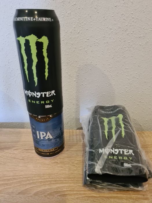 Pokrowiec na piwo, MONSTER. silikonowe etui