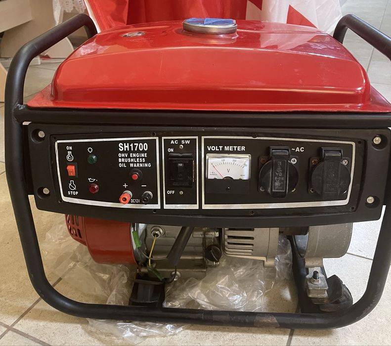 Генератор бензиновий GLOBAL 1,7 кВт новый на запчасти