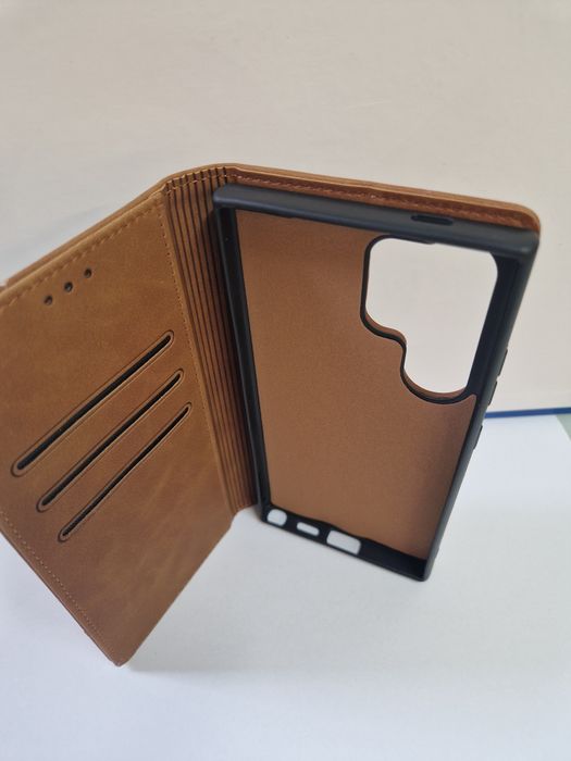 Kabura Wonder Prime do Samsung Galaxy S24 Ultra brązowa