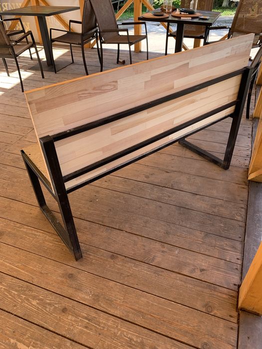 Продам лавку з профільної труби