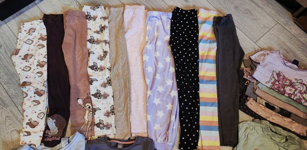 Paka ubrań 134 dziewczynka