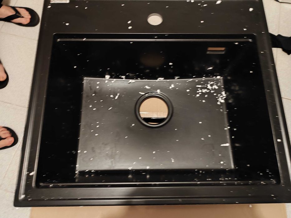 Lava louça c/ torneira GRANITAN - Novo