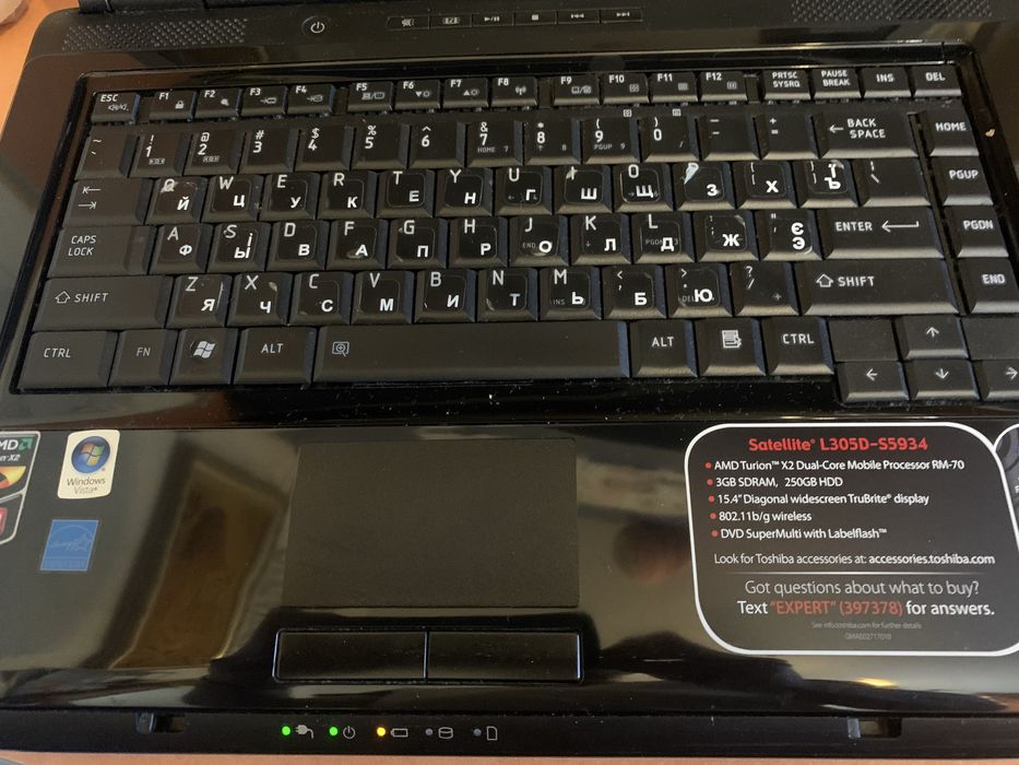 Toshiba l305d-s5934