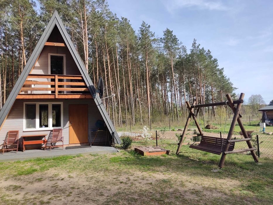 Do wynajęcia domek typu Brda w lesie przy łowisku, agroturystyka.