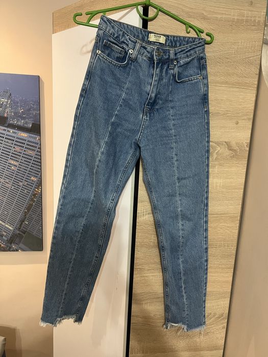 Джинси Papaya XS з бахромою синього кольору