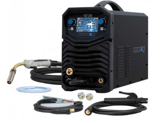 Migomat Spartus Easymig 315 300A szpula 15KG SYNERGIA wyświetlacz LCD